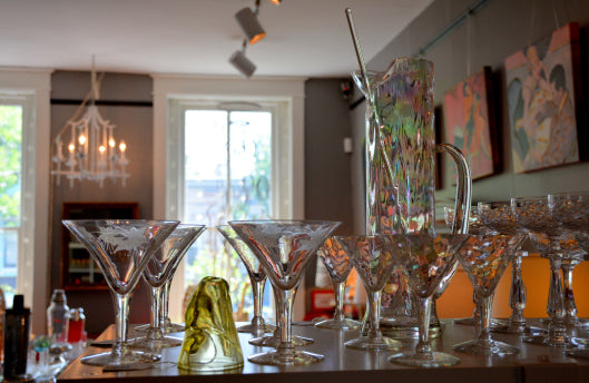 Finding and Pricing Vintage Barware and Glassware