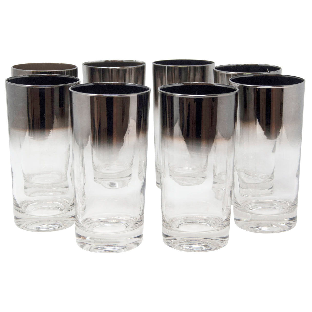 Vintage Mercury Fade Wide Rim Collins Glasses Front | The Hour Shop