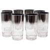 Vintage Mercury Fade Wide Rim Collins Glasses Front | The Hour Shop