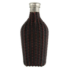 Vintage Franc Cap Woven French Flask | The Hour Shop