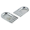 Vintage Art Deco Chase Chrome Pentad Ashtrays | The Hour