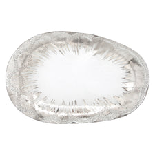 Vintage Dorothy Thorpe Sterling Atomic Splash Tray | The Hour Shop