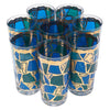 Vintage Georges Briard Stained Glass Collins Glasses Top | The Hour Shop