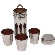 Vintage German Nested Cocktail Shaker Set | The Hour Shop