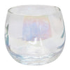 Vintage West Virginia Glass Draping Iridescent Pedestal Pitcher Set Roly Poly Glass | The Hour Shop