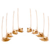 Vitntage Napier Gold Cheese Mice Appetizer Pick Set | The Hour