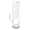 Vintage Etched Vines Cocktail Pitcher Set Pitcher Right | The Hour Shop