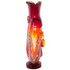 Blenko Wayne Husted Amberina Sun Face Pitcher Left Side | The Hour Shop