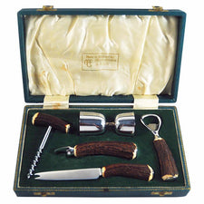 Abercrombie & Fitch 5 Pc. Stag Handle Bar Tool Set | The Hour 