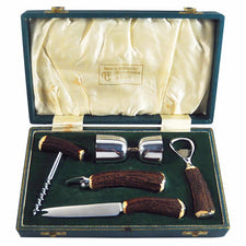 Abercrombie & Fitch 5 Pc. Stag Handle Bar Tool Set | The Hour