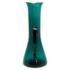 Vintage Blenko Tall Teal Beaker Pitcher Back | The Hour Shop