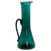 Vintage Blenko Tall Teal Beaker Pitcher Left | The Hour Shop