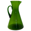 Vintage Blenko Green Beaker Pitcher Left | The Hour Shop