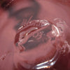 Blenko Amethyst Clear Decanter Sandblasted Logo | The Hour Shop