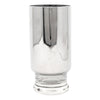 Vintage Mercury Coated Footed Single Collins Glass | The Hour Shop