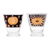 Vintage Fred Press Partial Eclipse Cocktail Pitcher Set Glasses | The Hour Shop