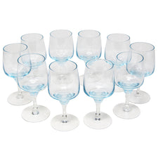 Vintage Sasaki Azure Blue Sherry Glasses | The Hour Shop