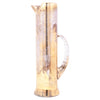 Vintage Gold Shimmer Empire Cocktail Pitcher Set Pitcher Side | The Hour Shop