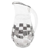 Vintage Mercury Checkered Cocktail Pitcher Set Pitcher | The Hour Shop