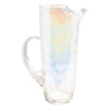 Vintage Draping Iridescent Rainbow Cocktail Pitcher Set Pitcher Right | The Hour Shop
