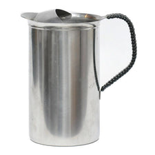 Vintage Danish Modern Stainless Pitcher, The Hour 