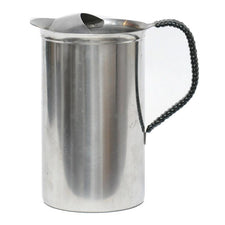 Vintage Danish Modern Stainless Pitcher, The Hour