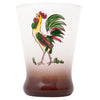 Vintage Hand Painted Rooster Cocktail Shaker Set Glass | The Hour Shop