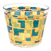 Vintage Multi Color Stained Glass Ice Bucket Cocktail Set Ice Bucket | The Hour Shop