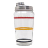 Vintage Red Yellow Black Ring Cocktail Shaker | The Hour Shop