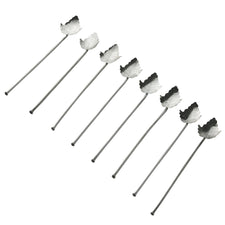 Vintage Taxco Sterling Silver Sipper Straws, The Hour Shop
