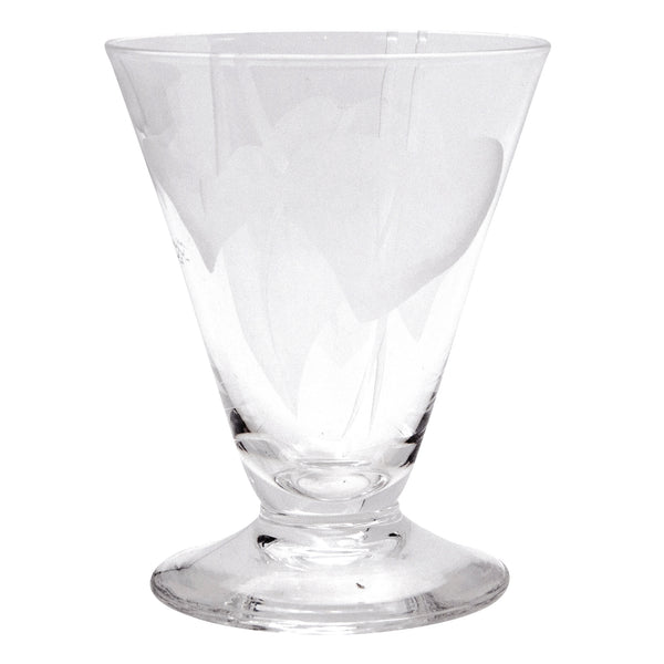 Mid-Century Dorothy Thorpe Cocktail Stemless Martini Glasses- Set of 6
