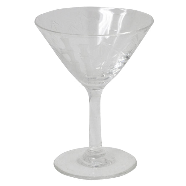 LENOX Martini Glasses Vintage Martini Glasses Silver Short 