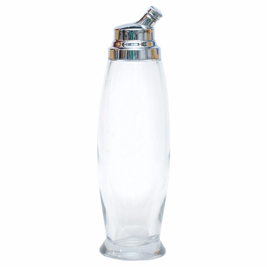 Vintage Cambridge Oval Crystal Cocktail Shaker, The Hour Shop