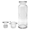 Vintage Heisey Etched Arrow & Diamond Cocktail Shaker Set Shaker Pieces | The Hour Shop