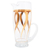 Vintage Gold Ribbons Cocktail Pitcher Set Pitcher | The Hour Shop