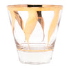 Vintage Gold Ribbons Cocktail Pitcher Set Glass | The Hour Shop