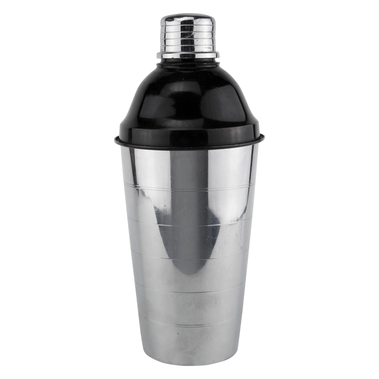 Vintage Mirro Aluminum Black Top Cocktail Shaker | The Hour Shop