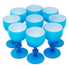 Vintage Carlo Moretti Blue Cased Cocktail Stems top | The Hour Shop