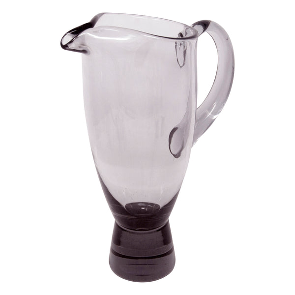 Swedish Smoke Glass Pitcher Set