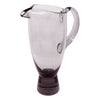 Vintage Light Smoke Glass Cocktail Pitcher Set Cocktail Pitcher | The Hour Shop