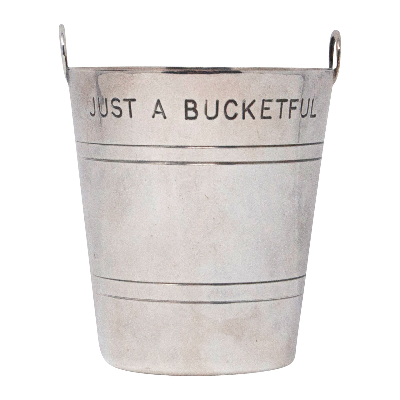 Vintage P.H. Vogel & Co. Silver Plate 10 oz. "Just A Bucketful" Jigger | The Hour Shop