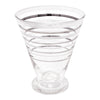 Vintage Czech Silver & White Decanter Set Cocktail Glass | The Hour Shop
