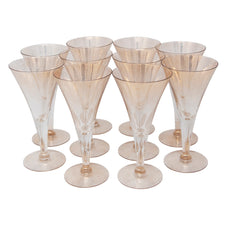 Vintage Dorothy Thorpe Gold Fleck Cocktail Glasses | The Hour Shop