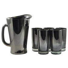Vintage Mercury Coated Cocktail Pitcher Set, The Hour Shop