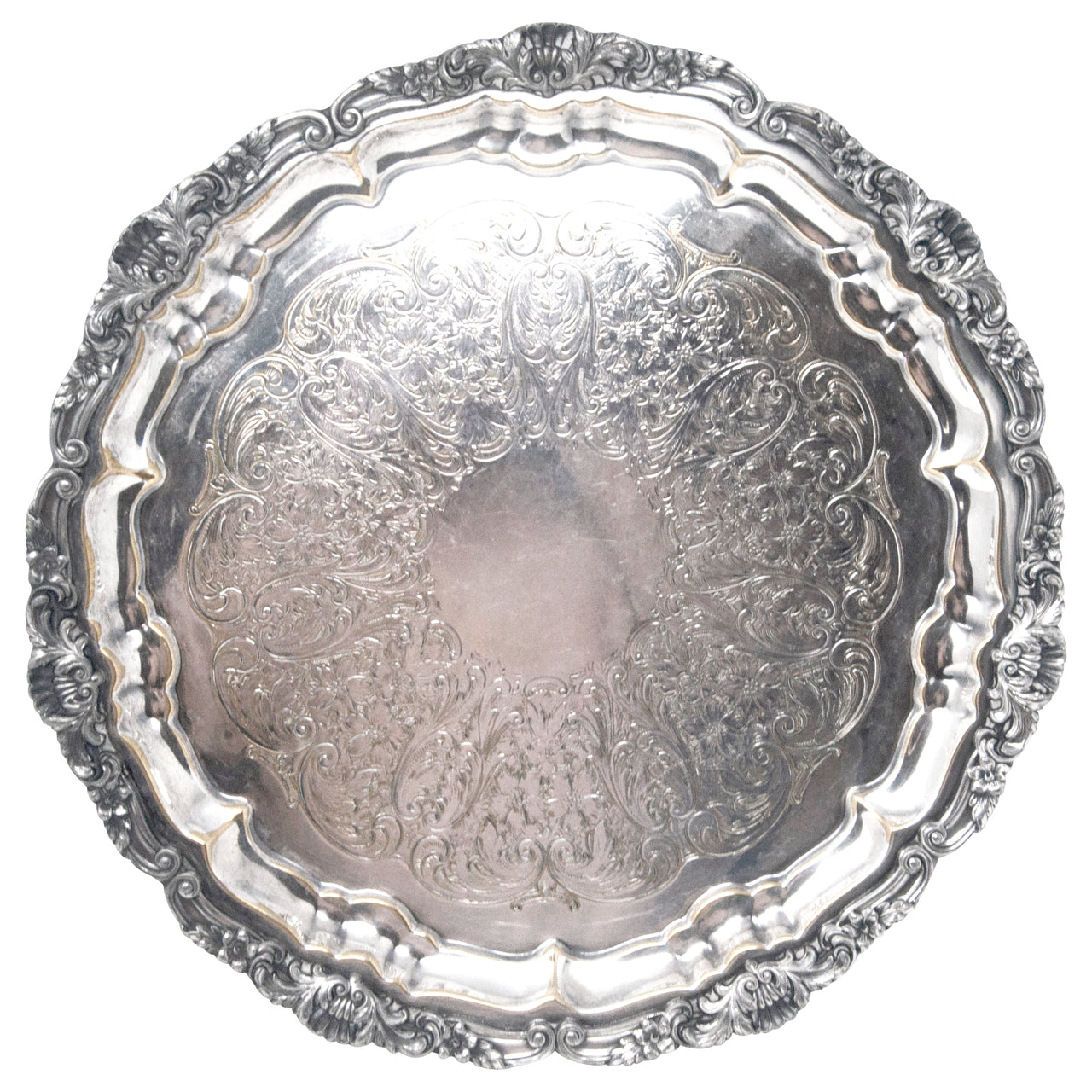 Vintage Poole Silver Co. EPCA Serving Tray | The Hour Shop