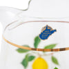 Vintage West Virginia Glass Fruit Cocktail Pitcher Set Label | The Hour Shop