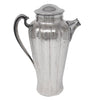 Vintage Mulholland Art Deco Silver Plate Ribbed Shaker Left | The Hour Shop