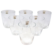 Vintage German Hirschberg Etched Penguins & Bears Crystal Rocks Glasses | The Hour Shop