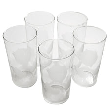 Vintage Frosted Flowers Tumblers | The Hour Shop