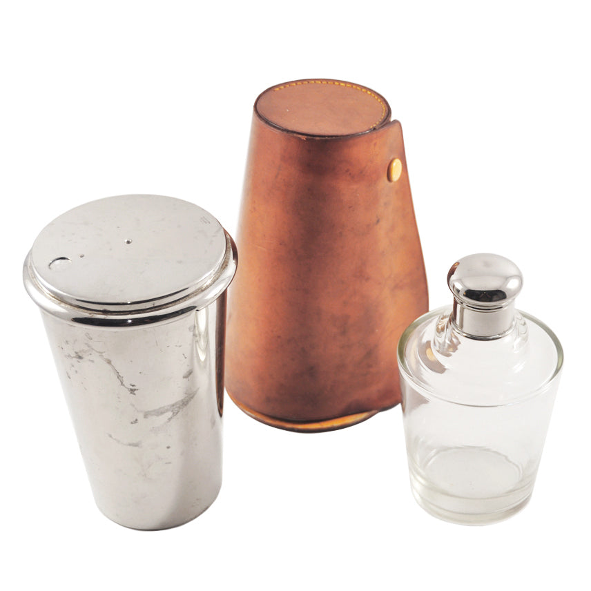 Vintage German Nesting Decanter & Cocktail Shaker Travel Set | The Hour Shop